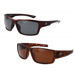 Champion Sonnenbrille Herren Freizeit-Brille polarisierte Urlaubs-Brille mit und ohne Filterkategorie Bordeaux-Rot oder Braun