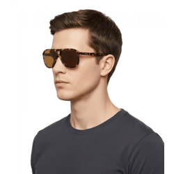 Champion Sonnenbrille Herren Freizeit-Brille verspiegelte Urlaubs-Brille Filterkategorie 3 CU513403 Braun