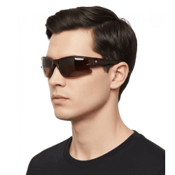 Champion Sport Sonnenbrille Herren Sport-Brille verspiegelte Urlaubs-Brille polarisiert Filterkategorie 3 CU516102 Braun