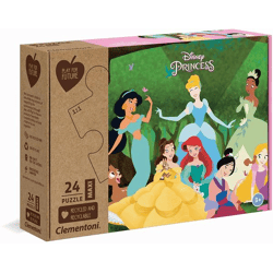 Clementoni 20257 - Princess - 24 pieces jigsaw puzzle - Special Series Puzzle - Maxi Play for Future