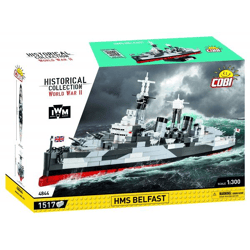 COBI-4844- Konstruktionsspielzeug - HC WWII - HMS BELFAST IWM