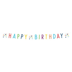 Confetti Birthday - Party chain - 180 x 13.8 cm