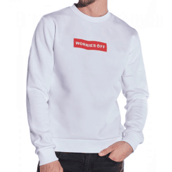 COURSE Herren Pullover mit Statement-Print 