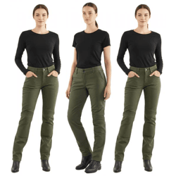DAINESE Lady Tex Damen Motorrad-Hose mit Pro-Shape 2.0-Protektoren Motorrad-Jeans Motorrad-Chino Motorsport-Hose 202755 Oliv-Grün in Casua