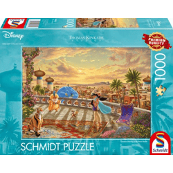 Disney Jasmine - Dancing in the Desert Sunlight - 1000 Piece Puzzle Thomas Kinkade Collection