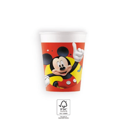 Disney Mickey Mouse - 8 Pappbecher - 200 ml
