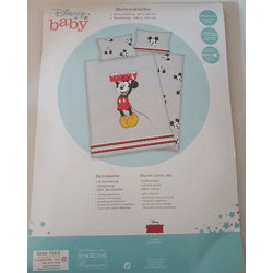 Disney Mickey Mouse - Wendebettwäsche - 40 x 60 / 135 x 100 cm
