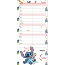 Disney Stitch - Familienplaner 2026