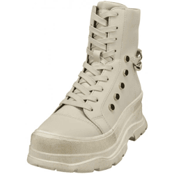 Elegant Bagatt Women's Lace-Up Ankle Boots D31-ABN50-5000-5200 Beige