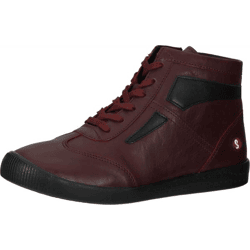 Elegante softinos Stiefelette Schnürschuhe für Damen P900729 004 Rot