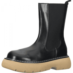 Elegante Steve Madden Stiefelette Schlupfschuhe für Damen Warrior SM11002072-BKG Schwarz