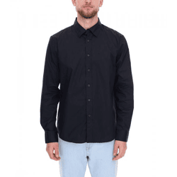ELEVATE Hamell Langarm-Hemd schlichtes Herren Business-Hemd Popelin 118 g/m2 3816899 Schwarz