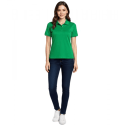ELEVATE Helios Damen Polo-Shirt Baumwolle Polo-Hemd Pique-Strick 180 g/m² 3810769 Grün