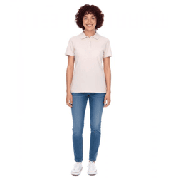 ELEVATE Helios Damen Polo-Shirt Baumwolle Polo-Hemd Pique-Strick 180 g/m² 3810790 Beige