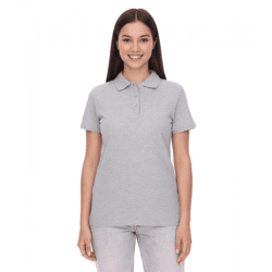 ELEVATE Helios Damen Polo-Shirt Baumwolle Polo-Hemd Pique-Strick 180 g/m² 3810794 Grau