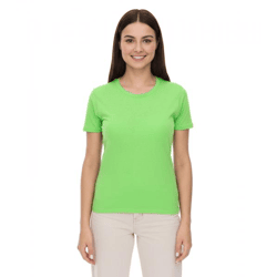 ELEVATE Heros Damen T-Shirt schlichtes Baumwoll-Shirt 150 g/m2 Basic-Shirt Unterzieh-Shirt 3802968 Apfelgrün