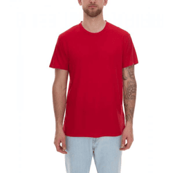 ELEVATE Jade Herren T-Shirt nachhaltiges Kurzarm-Shirt 160 g/m2 Basic-Shirt Unterzieh-Shirt 3750025 Rot