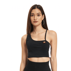 ellesse Playsol Crop Top schwarz