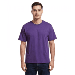 European League Of Football Blanko T-Shirts Tillandsia lila