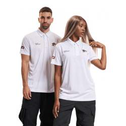 European League Of Football Helvetic Guards On-Field Poloshirt weiß