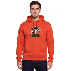 European League of Football – Helvetic Guards 2 ELF Men's Hoodie, Cotton Sweatshirt, Red