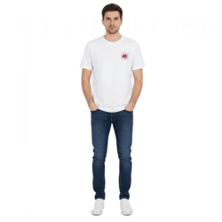 extravagantes Formula 1 F1 Graphic Herren Rundhals-Shirt Formel 1 Bio-Baumwoll-Shirt Kurzarm-Shirt 180 g/m² 701227626 001 Weiß