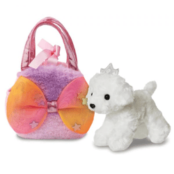 Fancy Pals - Big Bow Princess Puppy - approx. 20 cm plush figure