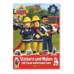 Fireman Sam: Stickers and coloring - over 300 stickers!