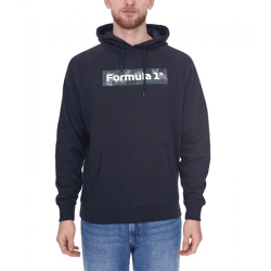 Formula 1 F1 Men's Hooded Sweatshirt, Long-Sleeve Shirt 701222543 001 Black