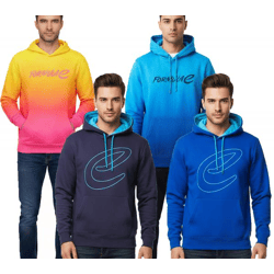 Formula E Herren Kapuzen-Pullover Hoodie Sweat-Pullover Langarm-Shirt Motorsport Baumwoll-Fan-Artikel Blau oder Bunt