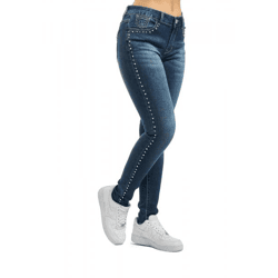 fornarina Happy Slim Fit Jeans blau