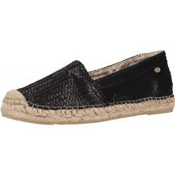 Fred de la Bretoniere Women's Genuine Leather Low-Top Shoes, Fashionable Summer Shoes 152010165 Black