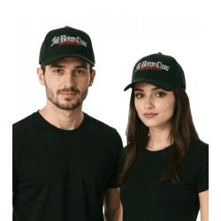 FULL BLOWN CHAOS Hardcore Metalcore-Band Baumwoll-Cap mit Logo-Stickerei Damen und Herren TC103038FBC Schwarz