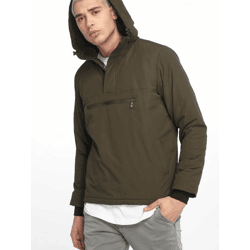 funktionale Urban Classics Herren Jacke Reißverschluss Taschen 110 g/m² Khaki