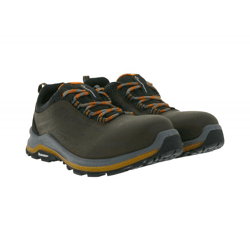 GARSPORT Speed Low S3 Men's & Women's Safety Shoes with Michelin Arrow HRO Rubber Sole Work Shoes GDS1090016 2091 Brown/Orange