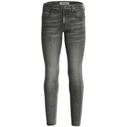 GUESS Herren modische Skinny-Jeans im 5-Pocket-Style Alltags-Hose M3YA27D4U42 DRMM Grau