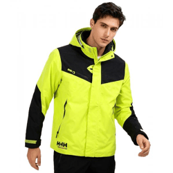 Helly Hansen Workwear Shell Magni Funktionsjacke wind- und wasserdichte Herren Jacke mit Helly Tech 71161_439 Grün