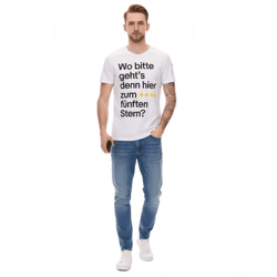 Herren ebay Fußball-Fan-Shirt Baumwoll-Rundhals-Shirt mit Rückennummer DFB Deutschland-Shirt Jubelsommer 900428 Weiß