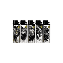 INK Animals - Reibrad-Motivfeuerzeug Sortiment - 50er Display