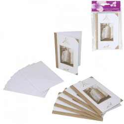 Karten Religion 13,5 cm 6 Stk.