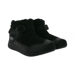 KEEN Hoodromeo Herren Winter-Stiefelette mit Fleece-Futter Schnee-Schuhe bis -20 Grad isolierende Winter-Stiefel 1026794 Schwarz