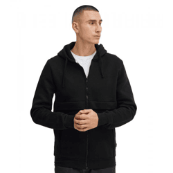 klassische 11 PROJECT PRAnnir Herren Sweatjacke mit Reißverschluss Jacke 20715241ME-194007 Schwarz