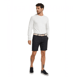 Classic 11 PROJECT PRFribus Men's Chino Shorts, Includes Belt with Button and Zipper, Shorts 20714807ME-194007 Black