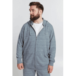 klassische BLEND BT Velno Herren Kapuzenjacke mit Reißverschluss Sweatjacke Große Größen 20714928ME-194013 Blau