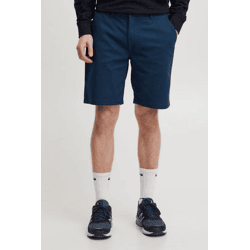 klassische BLEND Herren Chino Shorts mit Knopf und Reißverschluss Shorts 20715732-194024 Blau