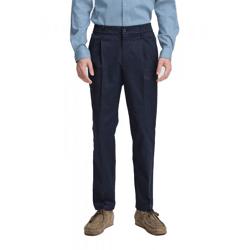 klassische CASUAL FRIDAY CFMarc Herren Hose mit Brandlabel Freizeithose 20505227-194013 Blau