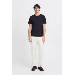 klassische CASUAL FRIDAY CFPandrup Herren Leinenhose aus Baumwolle Sommerhose 20505421-110103 Weiß