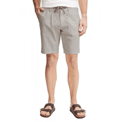 klassische FQ1924 FQHenry Herren Leinenshorts mit Reißverschluss Shorts 21900626-161104 Beige