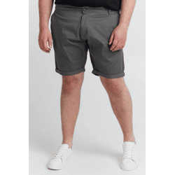 Classic SOLID SDMontijo BT Men's Chino Shorts with Zipper, Plus Sizes 21300875-ME-792890 Gray