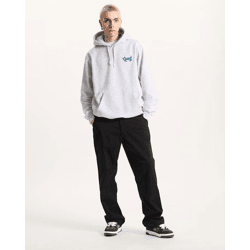 Klassische Vans Evolve PO Hoodie Herren Kapuzen-Pullover VN000RG2-02080 Grau